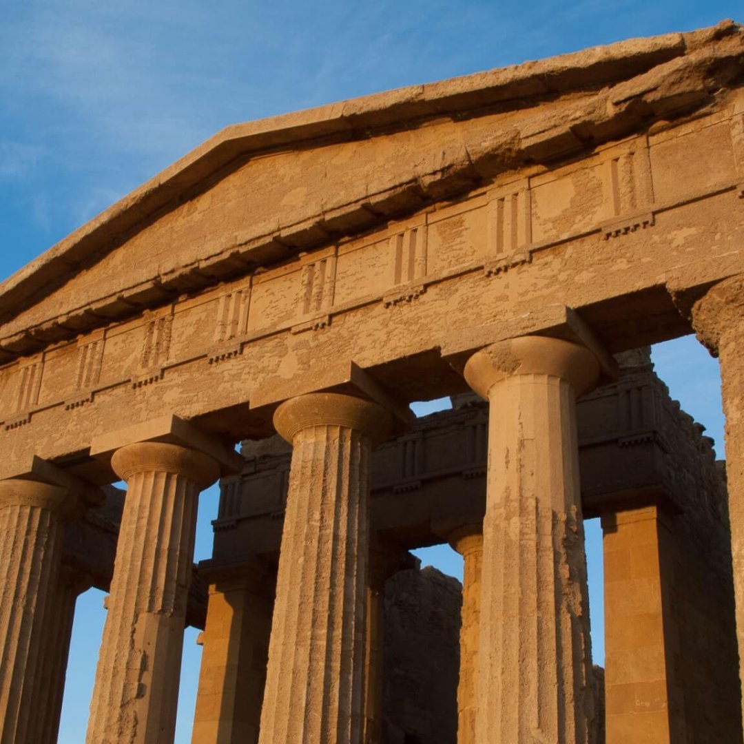 agrigento_sicily one of the temples in the Valley of Temples. One spot of the one day tour in Agrigento